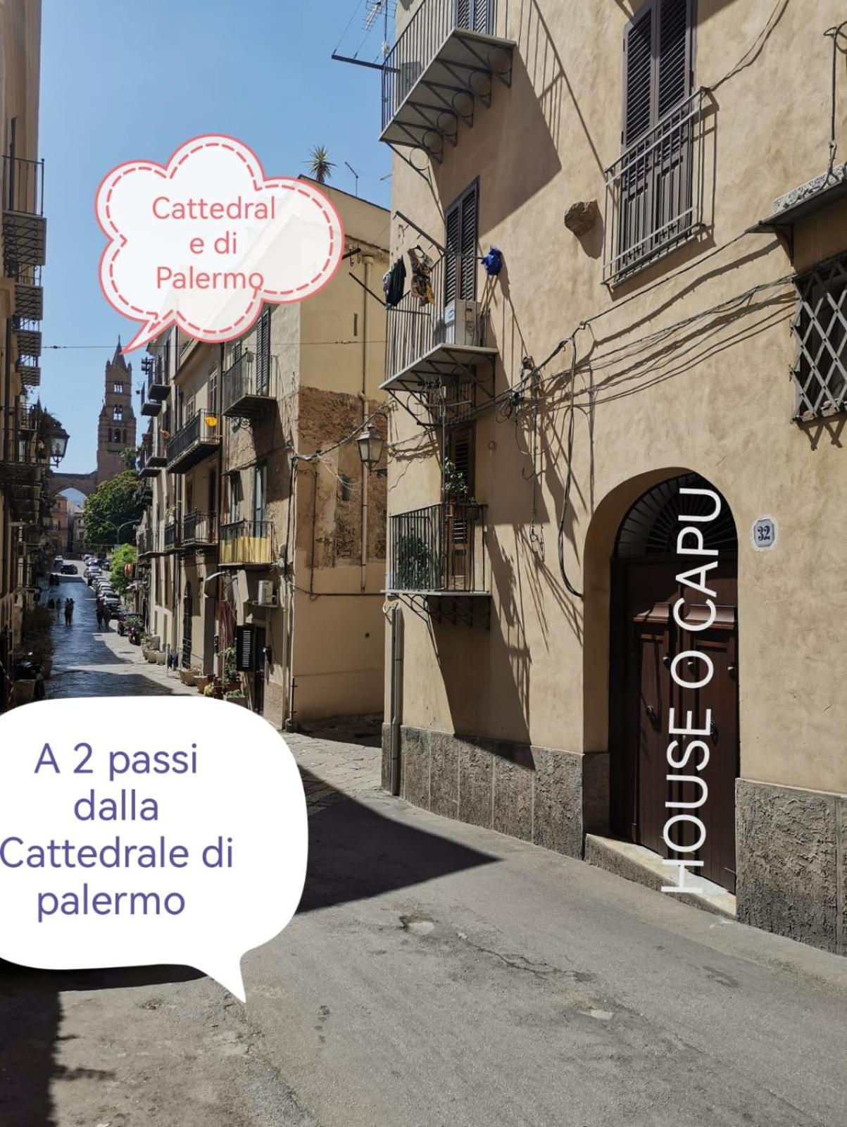 Casa Centro Storico O Capu Lägenhet Palermo Exteriör bild